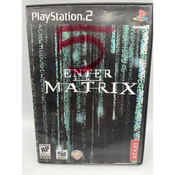 Enter the Matrix (PlayStation 2, 2003)Tested Working No Manual - Picture 6 of 6